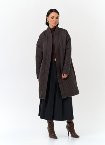 Женская удлиненная куртка кимоно