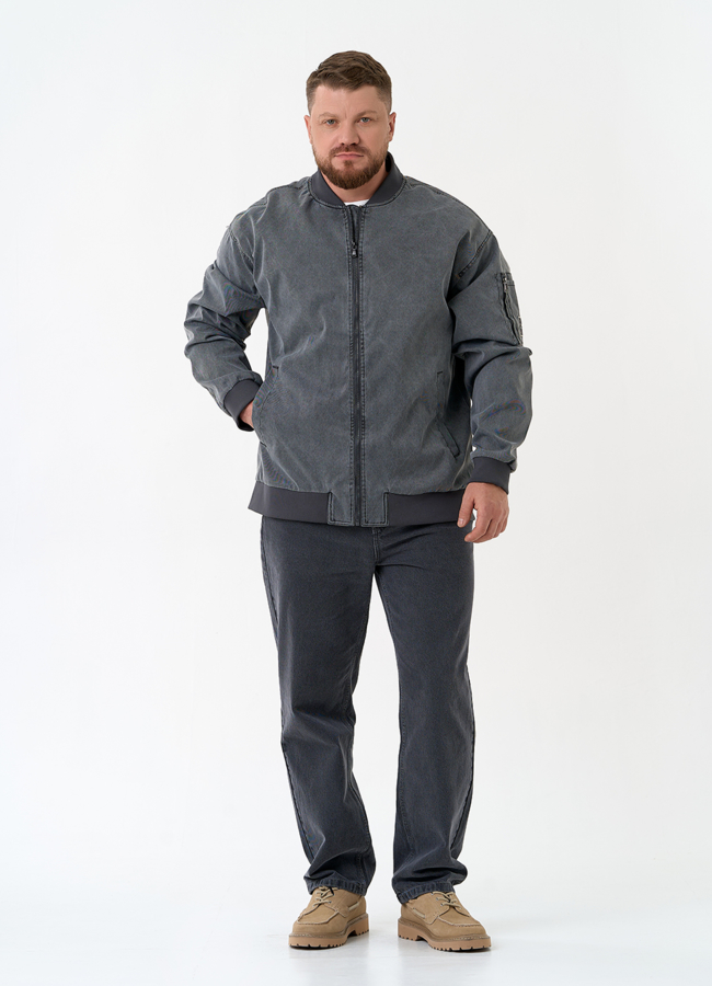 Мужская куртка бомбер  модель № 30492 в кредит