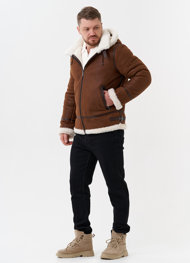 Мужская дубленка модель № 29053 в рассрочку